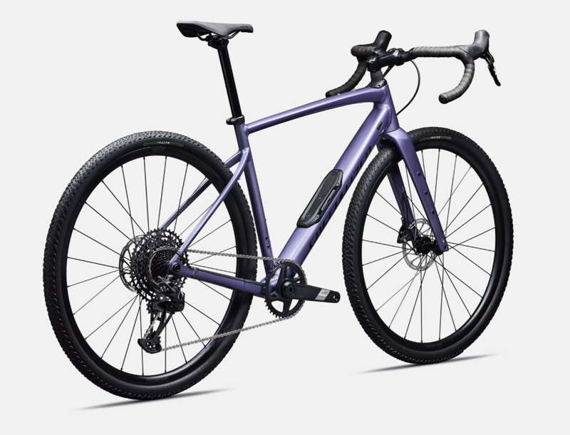 Specialized Diverge E5 Comp Gloss Mauve Metallic / Obsidia Gravel Bike-2