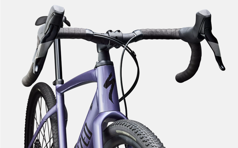 Specialized Diverge E5 Comp Gloss Mauve Metallic / Obsidia Gravel Bike-4