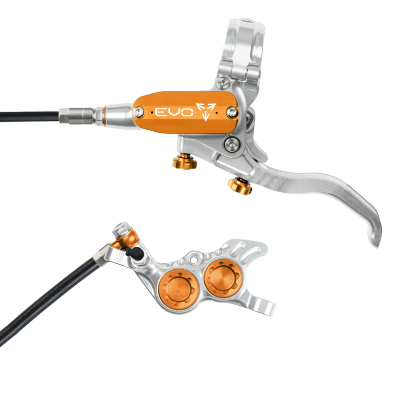 Tech 4 EVO GR4 - Silver/Orange - No Rotor