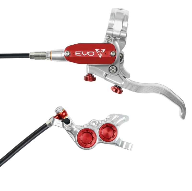 Tech 4 EVO GR4 - Silver/Red - No Rotor