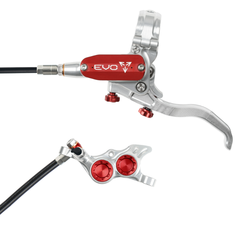 Tech 4 EVO TR4 - Silver/Red - No Rotor