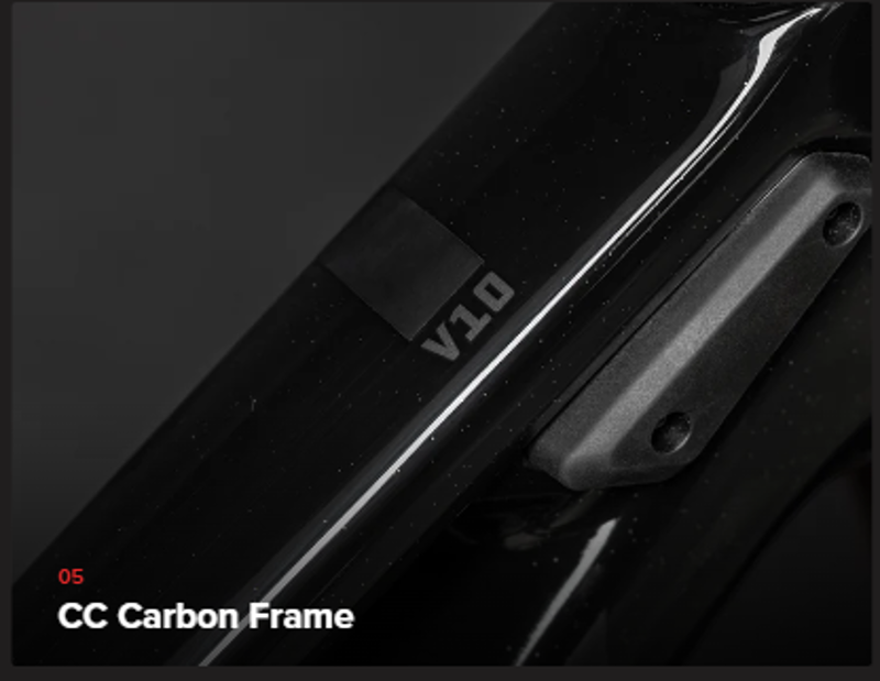 Santa Cruz V10 8 Carbon CC - Frame Only-7