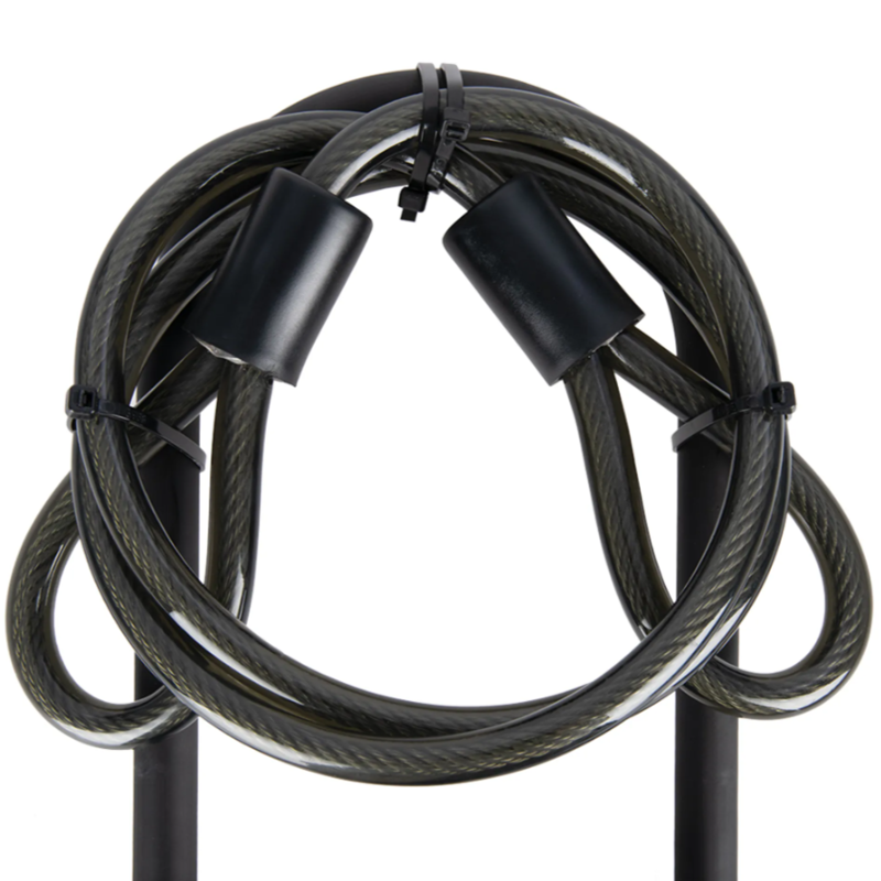 Oxford Sentry Duo 275x110mm U-Lock w/Cable in Black-3