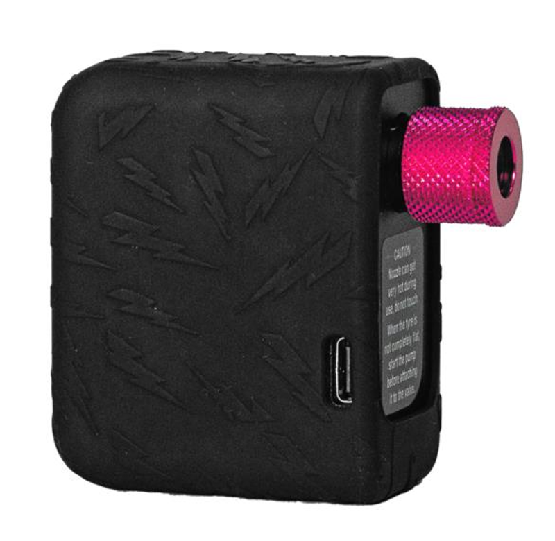 Muc-Off AirMach Electric Mini Inflator in Black/Pink-2