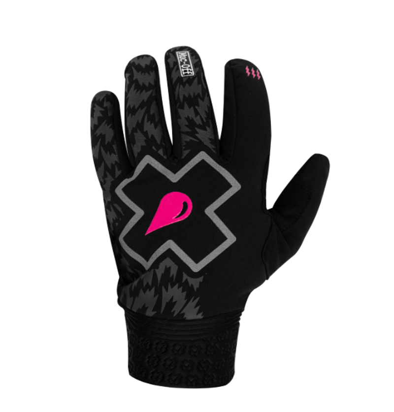 Muc-Off Winter Rider Gloves In Blk/Grey Bolt