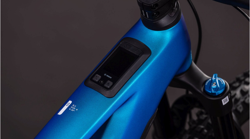 Cube Stereo Hybrid One44 HPC SLX 800 E-MTB in Nebula/White-1