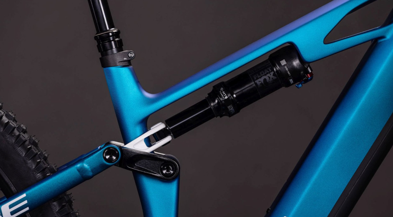 Cube Stereo Hybrid One44 HPC SLX 800 E-MTB in Nebula/White-2