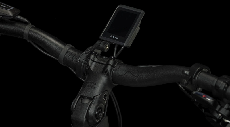 Cube Kathmandu Hybrid SLX 750 Trekking eBike in Polar Silver-5