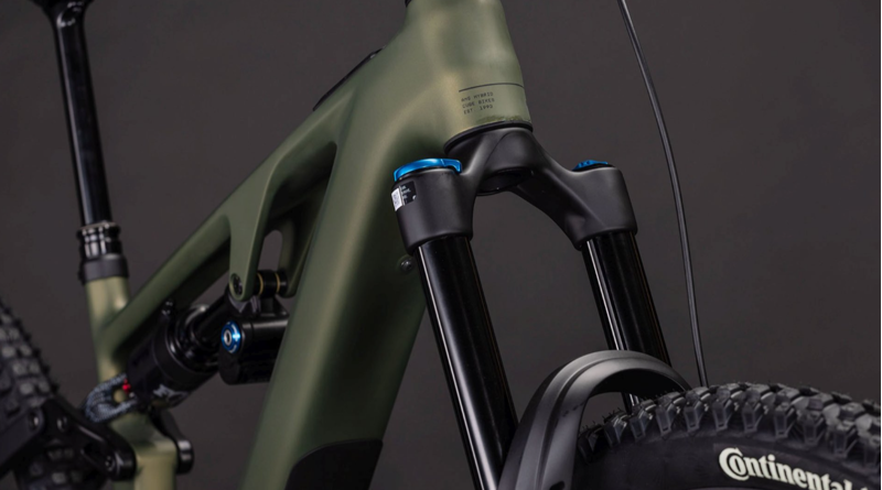 Cube AMS Hybrid 177 c:62 TM 600X eMountain Bike in Reed Green/Matrix-7