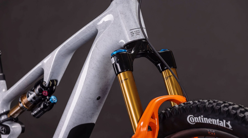 Cube AMS Hybrid one44 c:68X Super TM 400X eMountain Bike in Fog Grey-7