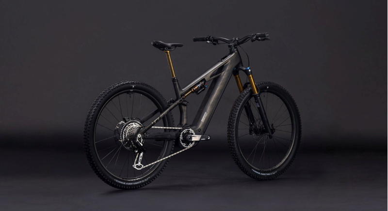 Cube Stereo Hybrid One44 HPC SLT 800 E-MTB Carbon Grid/Chrome-8