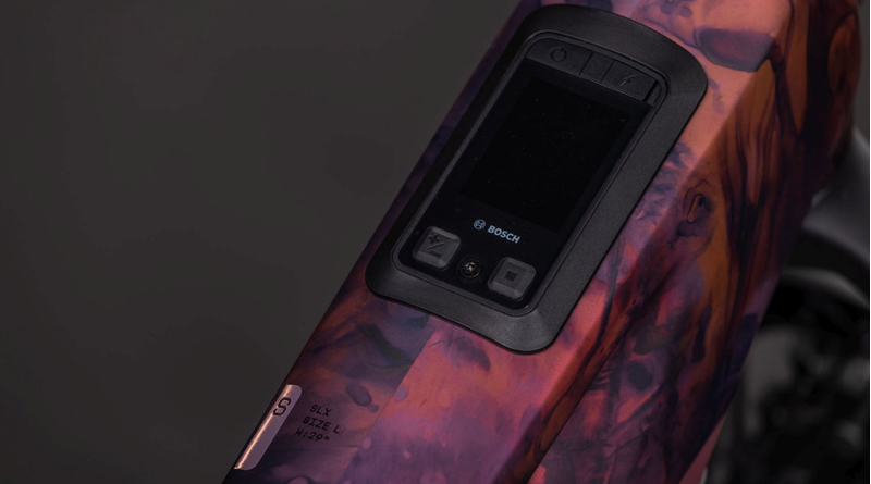 Cube Stereo Hybrid One44 HPC SLX 800 E-MTB in Shift Blush/Art-2