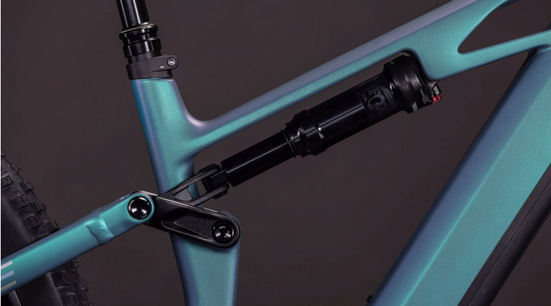 Cube Stereo Hybrid One44 HPC Race 800 E-MTB In Smaragdgrey/Prism-2