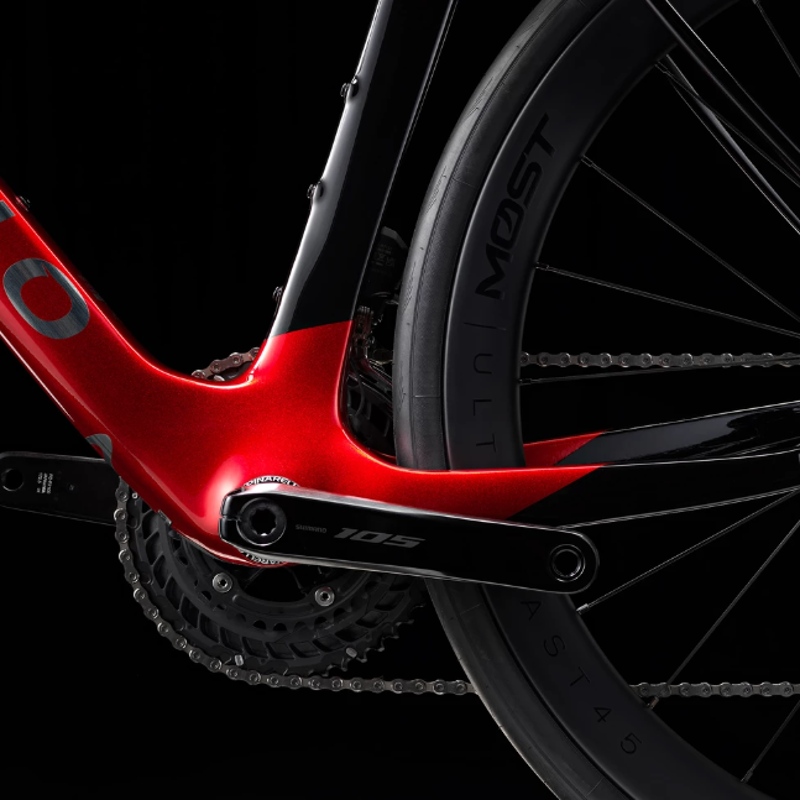 Pinarello X5 105 Di2 Starry Red Road Bike-3