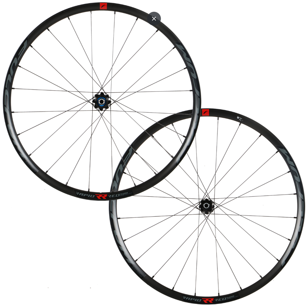 Js Cycles Fulcrum Rapid Red 500 DB 2WF Gravel Wheelset - 700c | Free delivery over £50 & Cycle Scheme available.