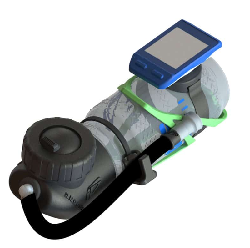 Speedfil A2 Garmin Mount + Drink Tube Clip-2