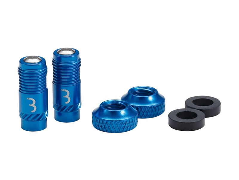 BBB CoreCaps Valve Caps 2pcs BTI- 165 Blue