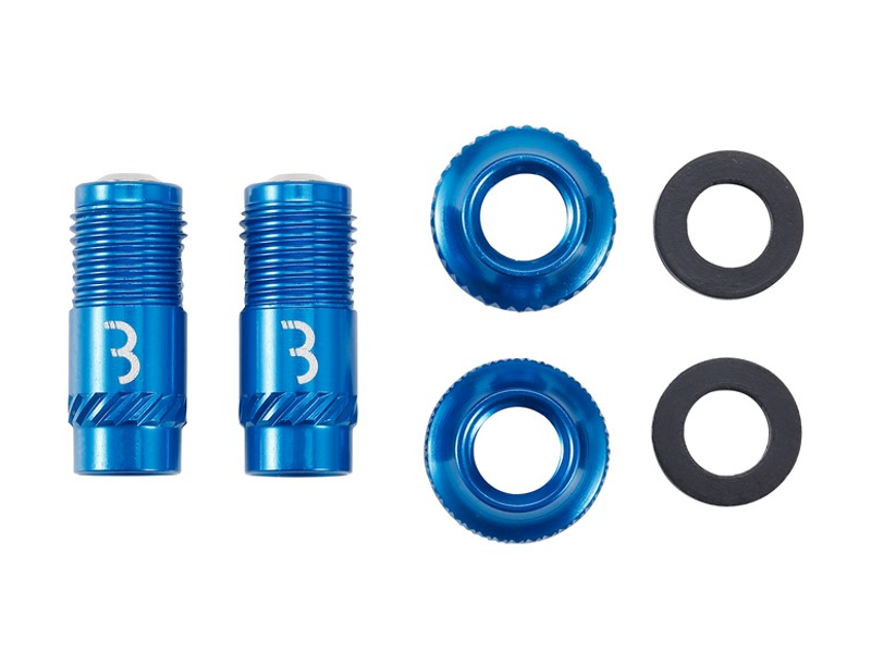BBB CoreCaps Valve Caps 2pcs BTI- 165 Blue-1