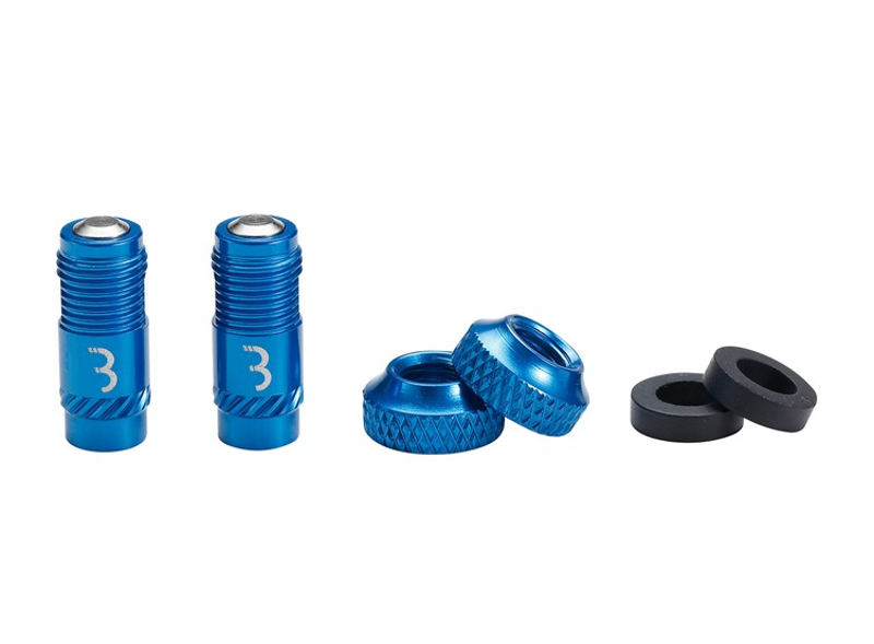 BBB CoreCaps Valve Caps 2pcs BTI- 165 Blue-2