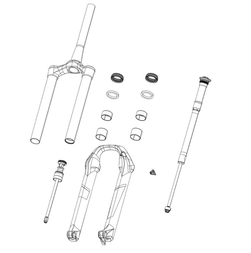 RockShox Fork Csu - Debonair - Reba B1 2026+: size