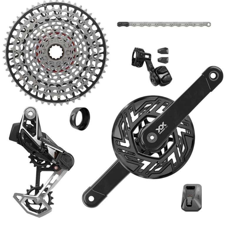 SRAM XX T-Type Eagle E-MTB Transmission AXS Groupset: BOSCH TRANSMISSION 165mm-1