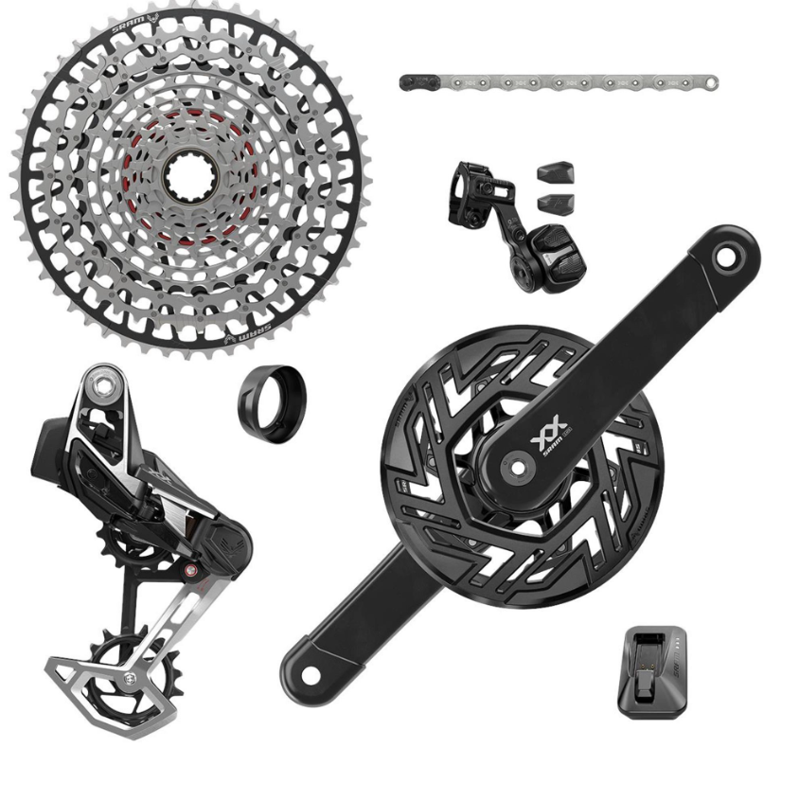 SRAM XX T-Type Eagle E-MTB Transmission AXS Groupset: BOSCH TRANSMISSION 165mm-2