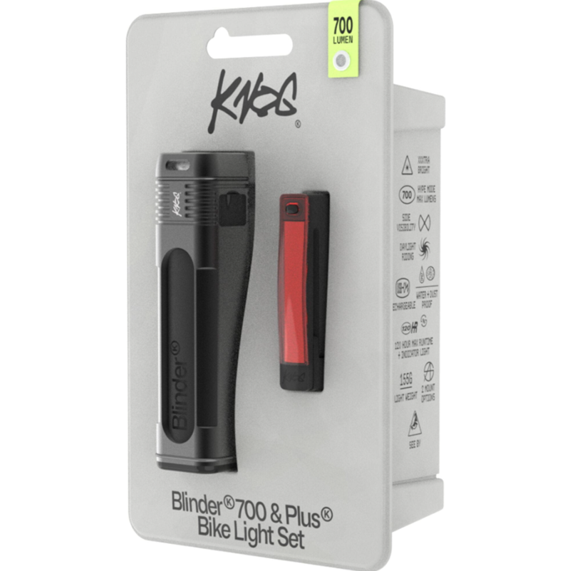 KNOG LIGHT Blinder Pro 700 Plus 20 Black twin pack-3