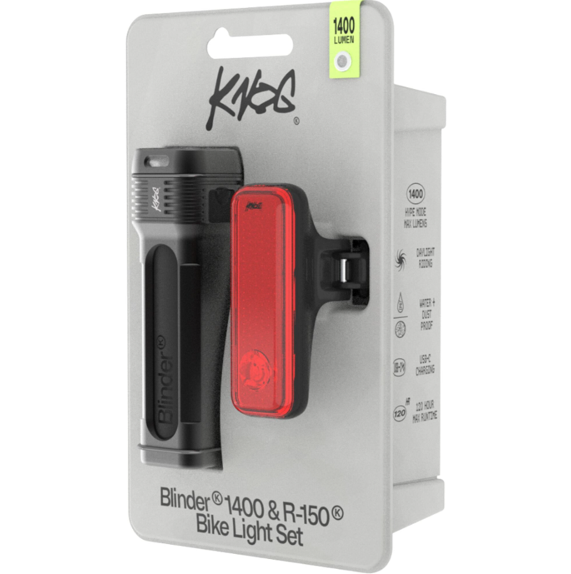 KNOG LIGHT Blinder Pro 1400 R150 Black twin pack-5