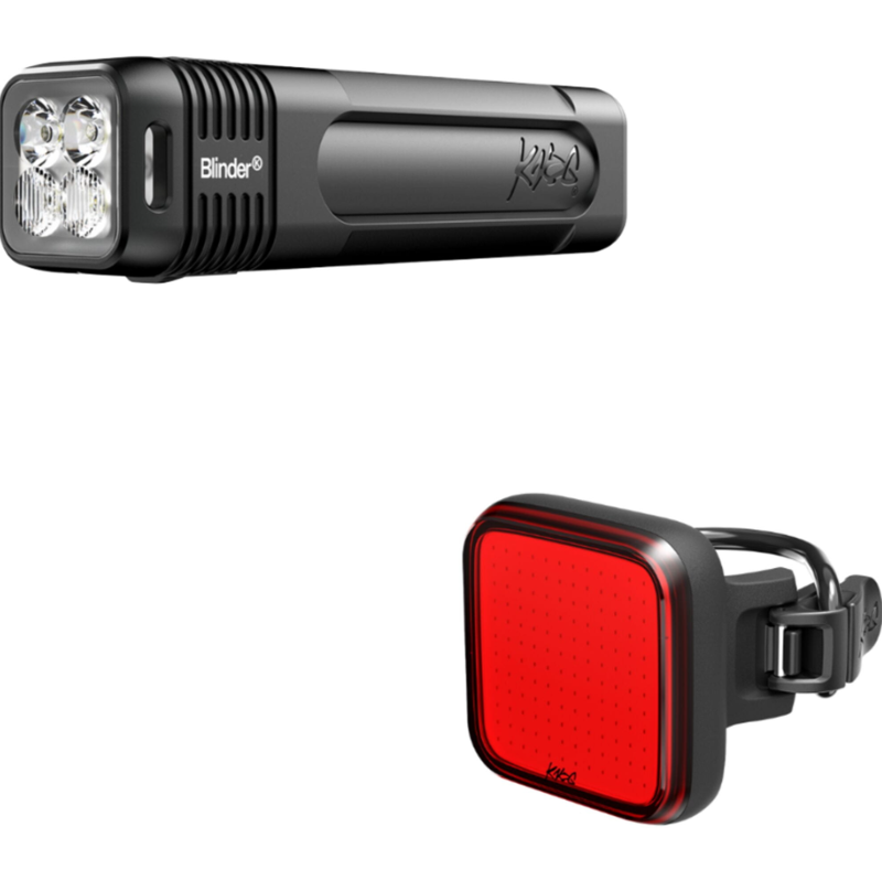 KNOG LIGHT Blinder Pro 1000 Blinder 100 Black twin pack-3