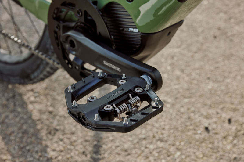 Shimano PD-EH510 SPD Flat Pedals Pair in Black-8