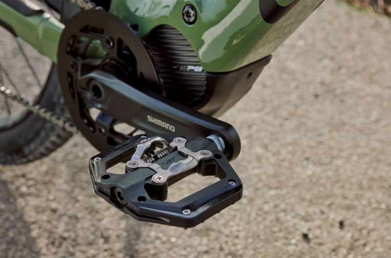 Shimano PD-EH510 SPD Flat Pedals Pair in Black-9