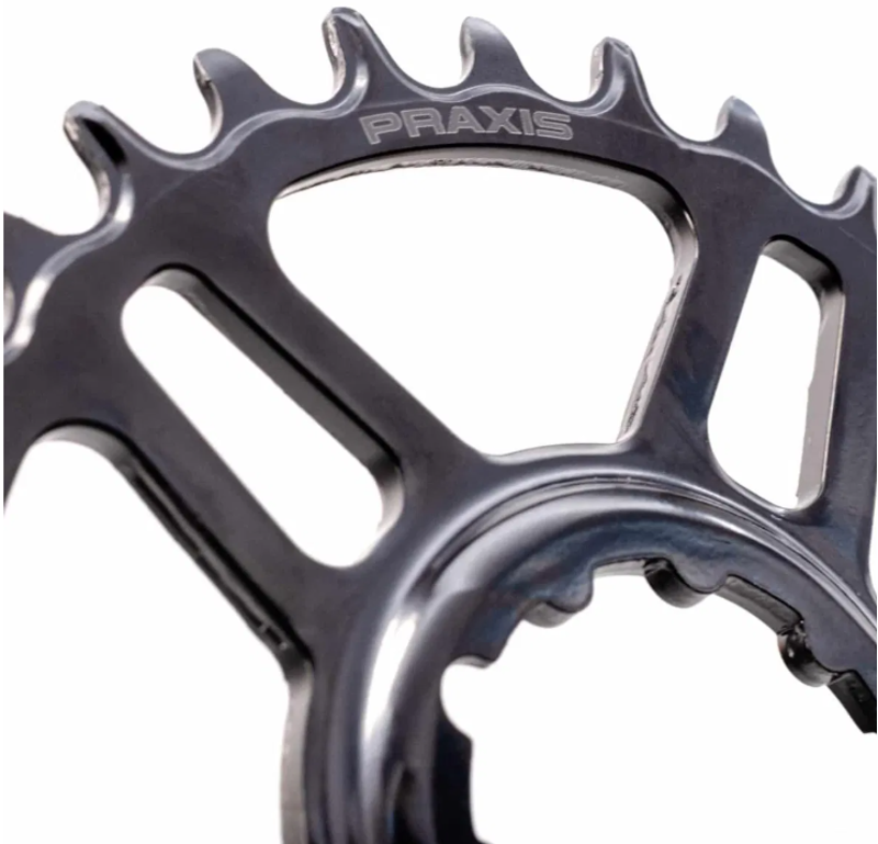 Praxis - Chainring - Steel DM NW 1x 30t 0mm Black 30 tooth-2