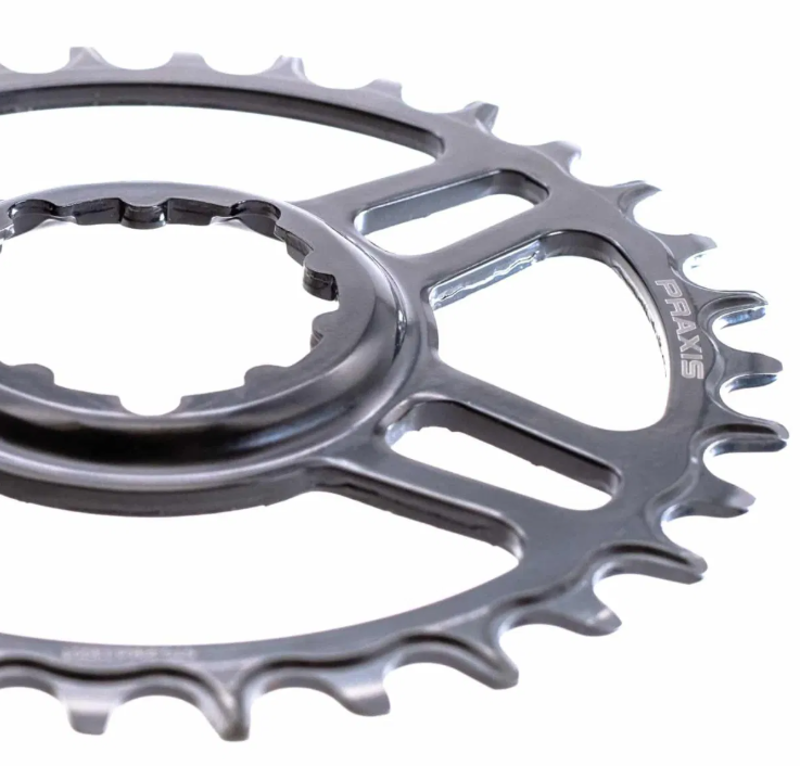 Praxis - Chainring - Steel DM NW 1x 30t 0mm Black 30 tooth-3