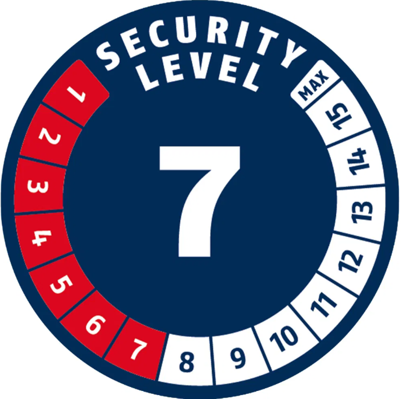 Abus Yarnit 4004K 4mm 85cm/2.8-ft Textile Lock w/ Key in Black-6