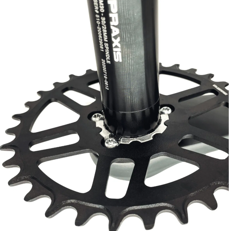 Praxis - Chainring - Steel DM NW 1x 32t 3mm Black 32 tooth-1