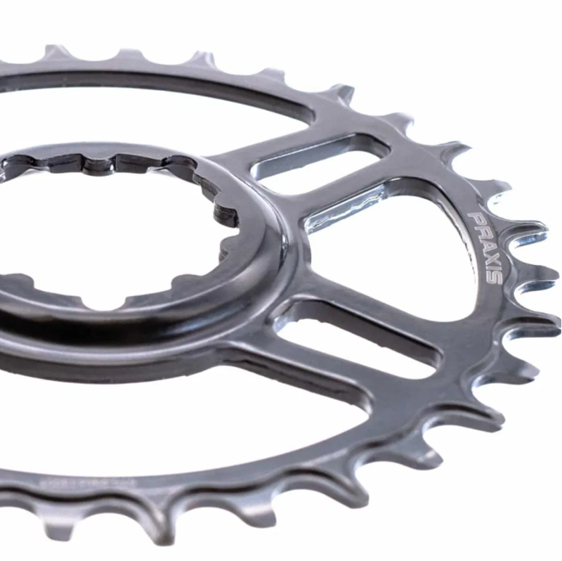 Praxis - Chainring - Steel DM NW 1x 32t 3mm Black 32 tooth-3