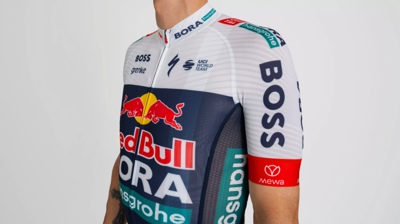 Red Bull - BORA - hansgrohe Short Sleeve Replica Jersey-3