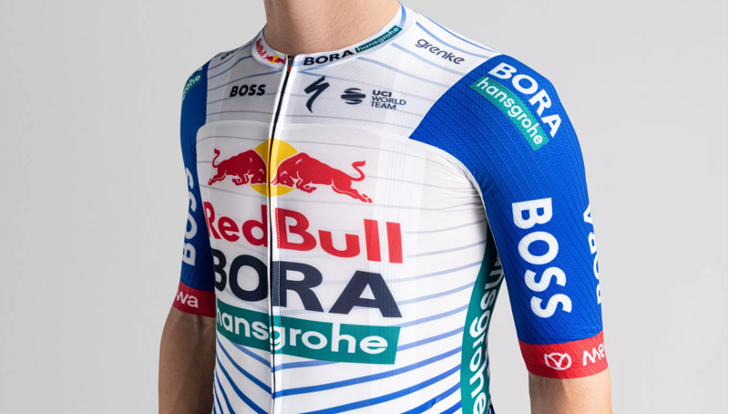 Red Bull - BORA - hansgrohe Short Sleeve Race Jersey-3