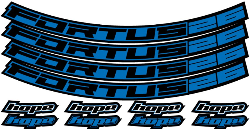 Hope Fortus 26 Rim Decal Kits-1