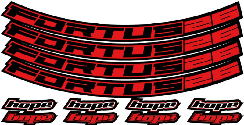Hope Fortus 26 Rim Decal Kits-5