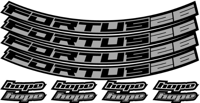 Hope Fortus 26 Rim Decal Kits-6