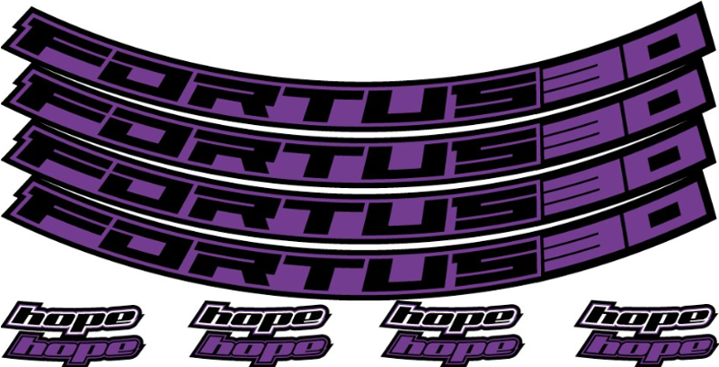 Hope Fortus 30 Rim Decal Kits-4