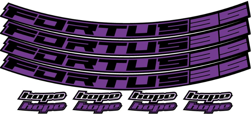 Hope Fortus 35 Rim Decal Kits-4
