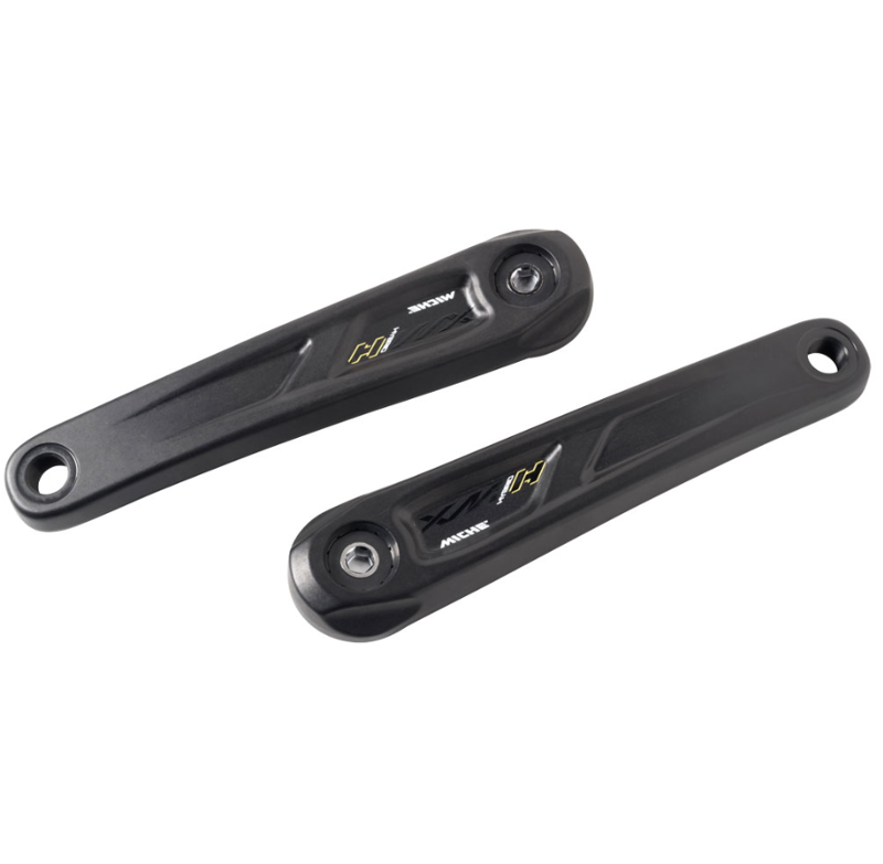 XMH E-Bike Cranks Black 1
