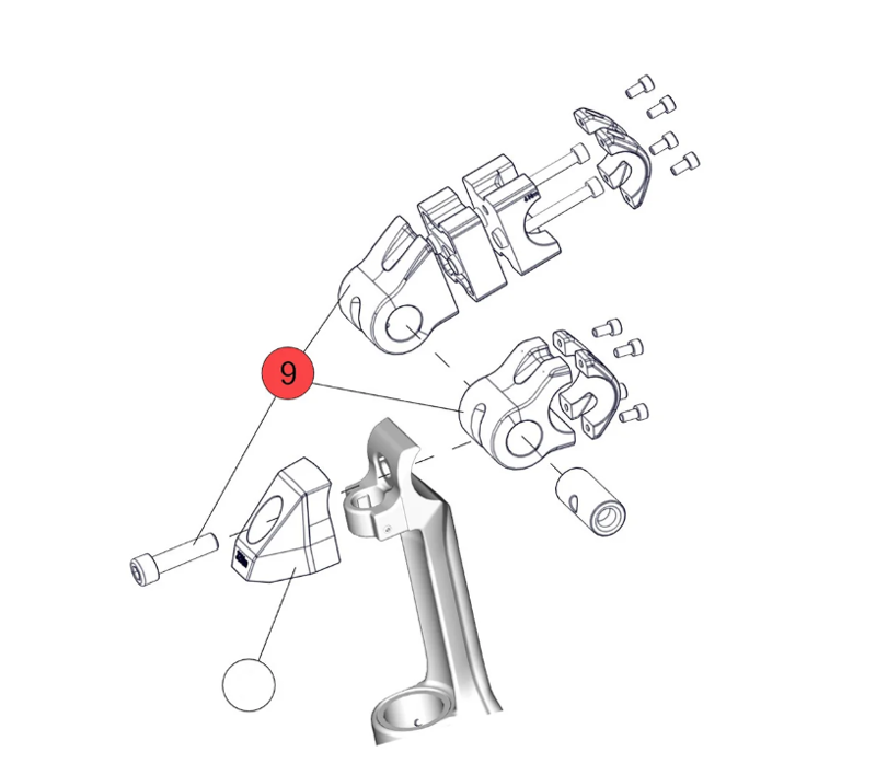 BMC SPARE - TR01 Stem Kit 1 Piece-6