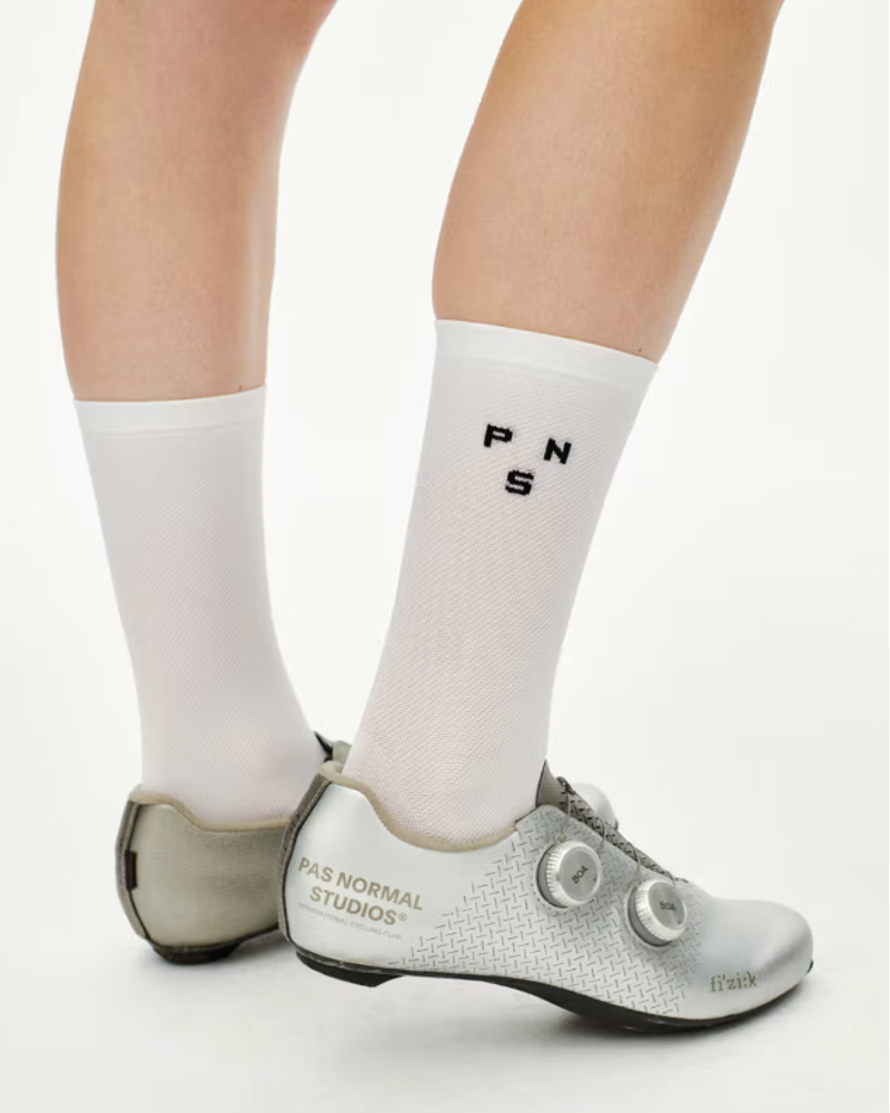 Pas Normal Studios Lightweight Socks - Off White-1