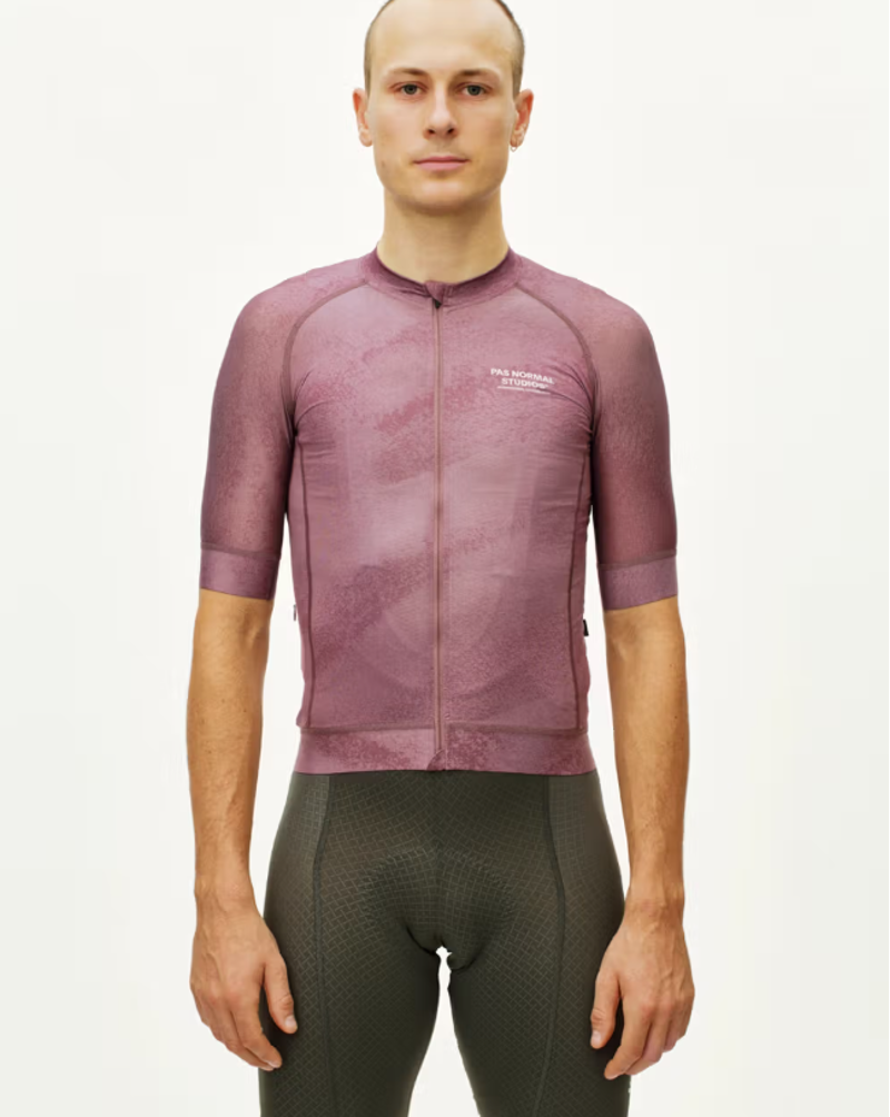 Pas Normal Studios Men's Mechanism Jersey - AOP Dark Mauve-1