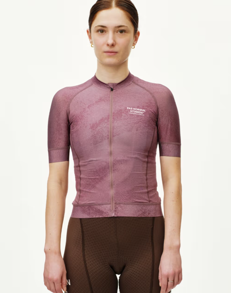 Pas Normal Studios Women's Mechanism Jersey - AOP Dark Mauve-1