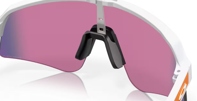 Oakley Sutro Lite Sweep Sunglasses - White/Prizm Road Lenses-5