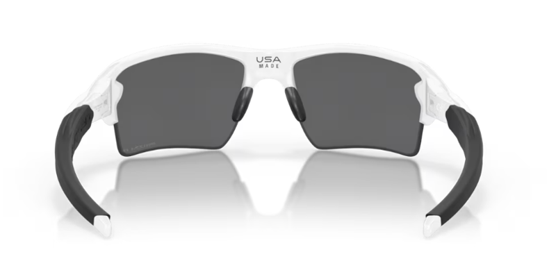 Oakley Flak 2.0 Xl - Prizm Black Polarized  Lenses/Polished White Frame-2